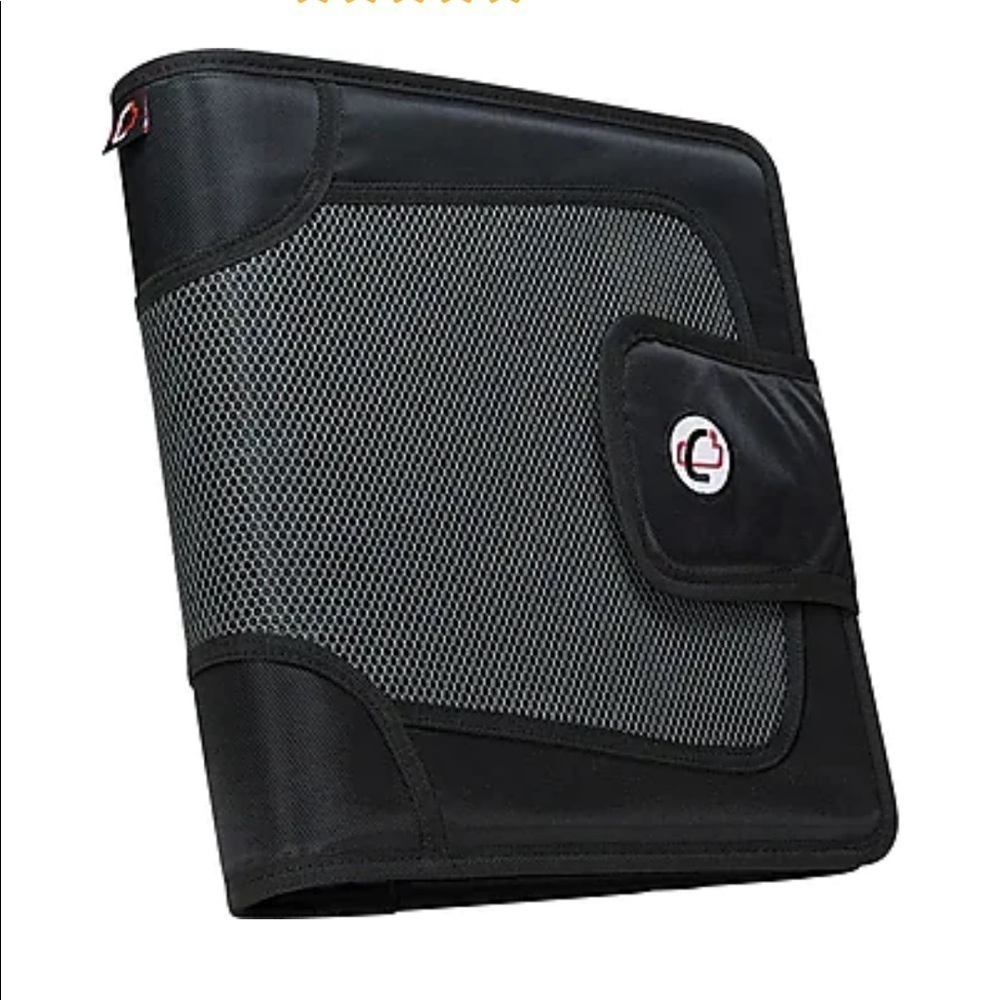 The Open Tab by Case It, 3 ring binder, expandable file, multipurpose pockets